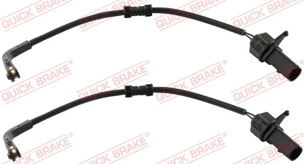 Warning Contact, brake pad wear